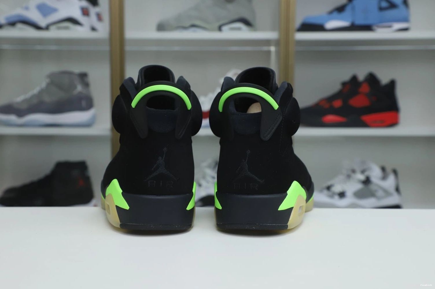 RETRO GREEN' AIR 'ELECTRIC JORDAN 6 0316